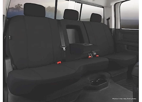 Fia Inc. 14-19 SILVERADO/SIERRA 1500/15-19 SILV/SIERRA 2500/3500 REAR SPLIT 60/40 W/ADJ HEAD BLACK